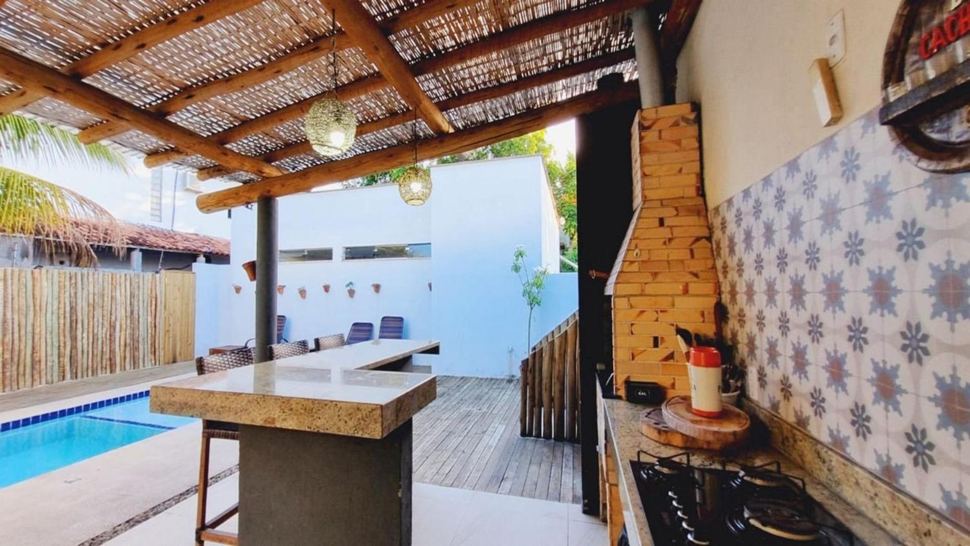 Casa Com Piscina E 4 Quartos Em Porto Seguro Exteriér fotografie