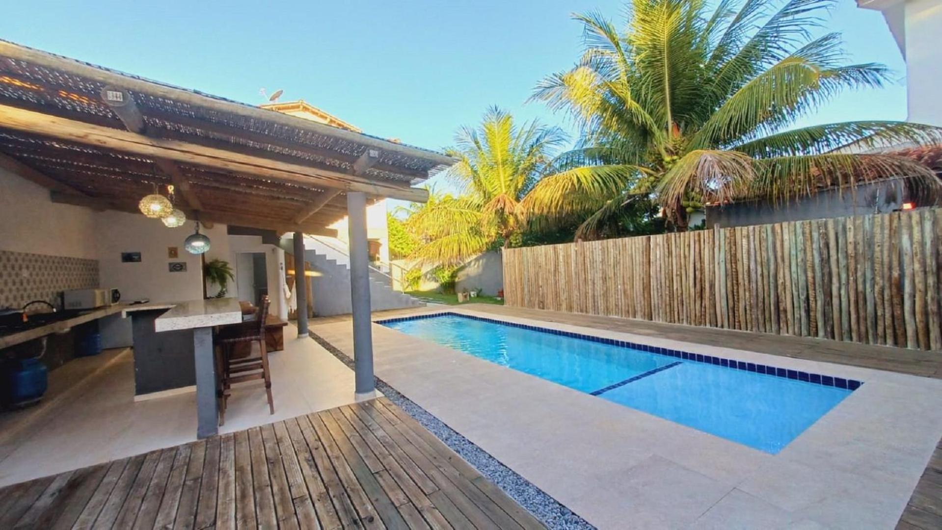 Casa Com Piscina E 4 Quartos Em Porto Seguro Exteriér fotografie