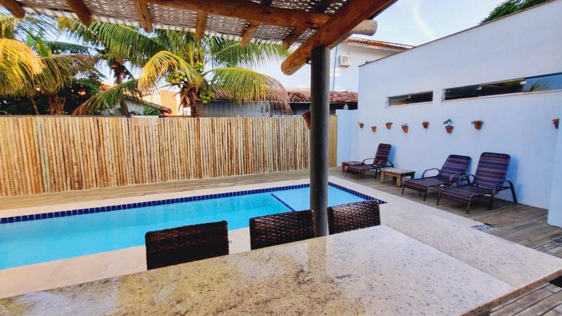 Casa Com Piscina E 4 Quartos Em Porto Seguro Exteriér fotografie